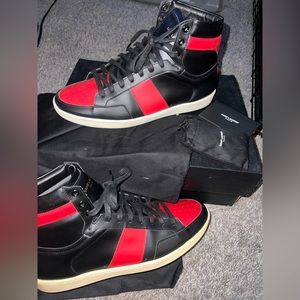 Ysl high top sneakers